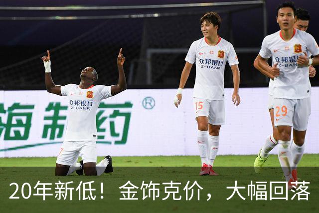 20年新低！金饰克价，大幅回落